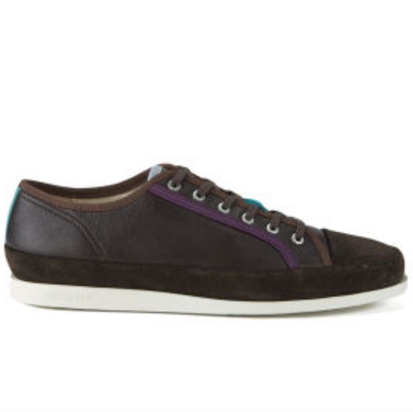 Paul Smith Men's Shore Leather/Suede Trainers Sneakers Sequoia Ellis Size 11 - Picture 1 of 10